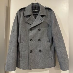(Like New) Express Peacoat